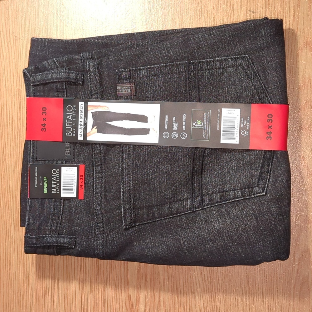 Buffalo David Bitton Straight Stretch Denim